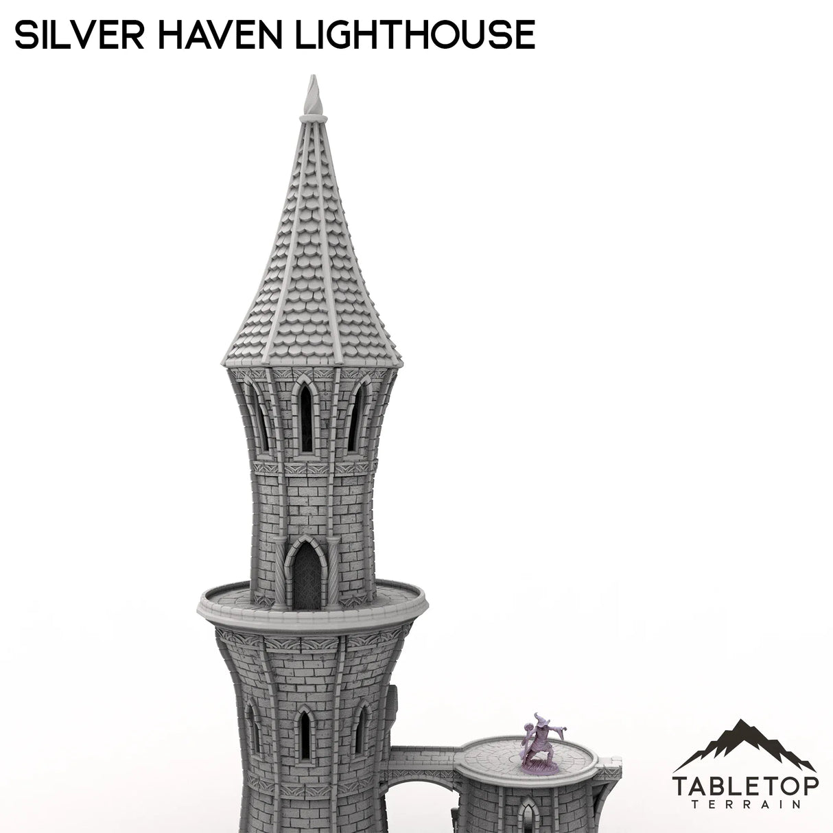 Tabletop Terrain Building Silver Haven Lighthouse