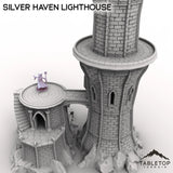 Tabletop Terrain Building Silver Haven Lighthouse