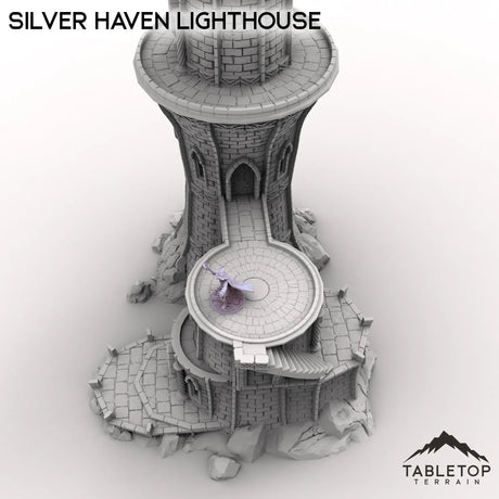 Tabletop Terrain Building Silver Haven Lighthouse