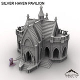 Tabletop Terrain Building Silver Haven Pavilion