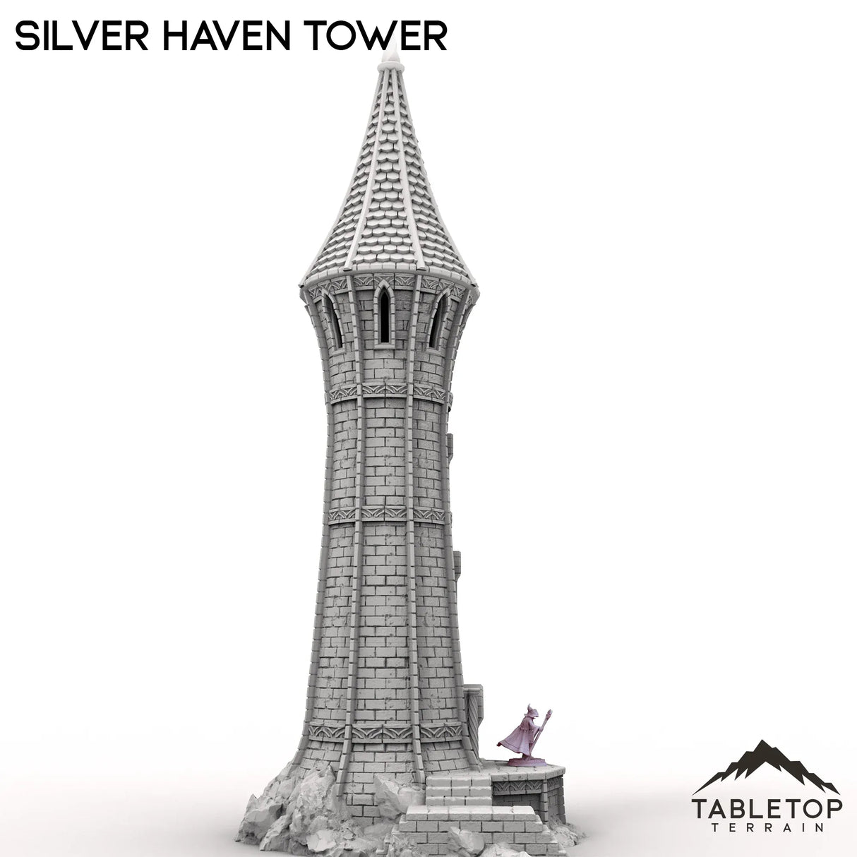Tabletop Terrain Building Silver Haven Tower