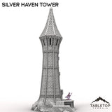 Tabletop Terrain Building Silver Haven Tower