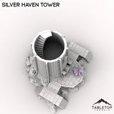 Tabletop Terrain Building Silver Haven Tower