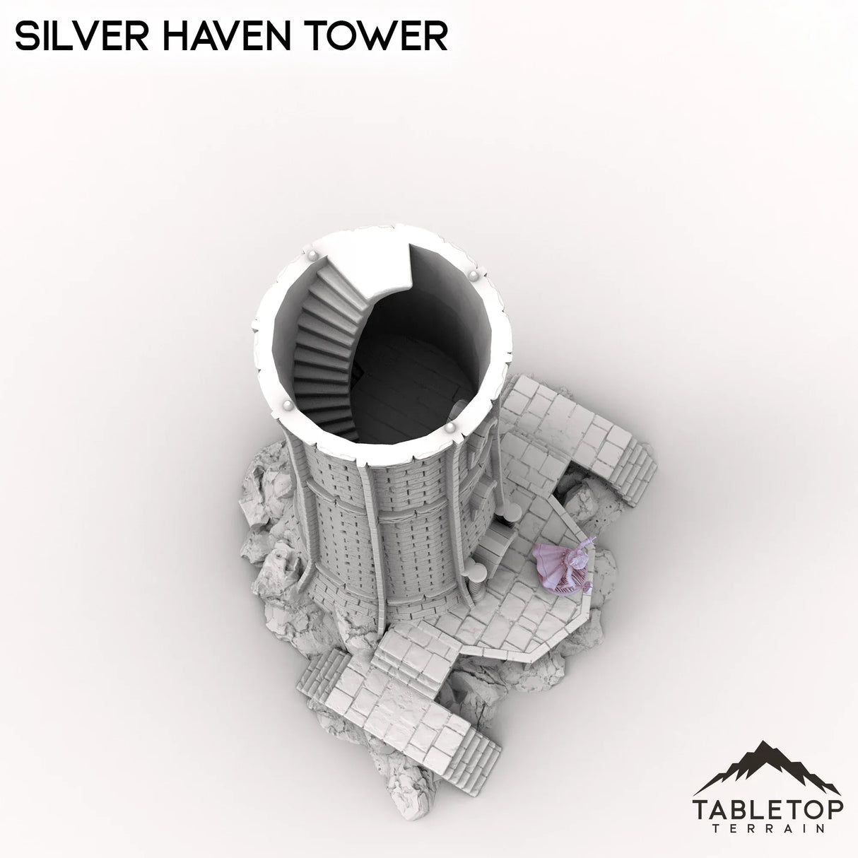 Tabletop Terrain Building Silver Haven Tower