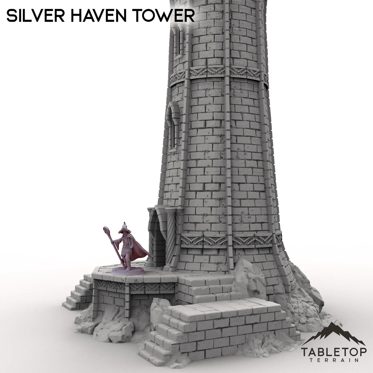 Tabletop Terrain Building Silver Haven Tower