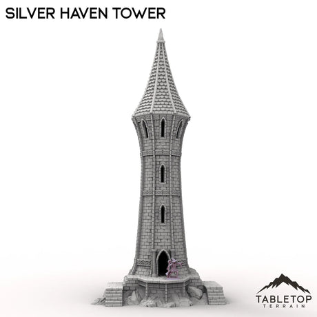 Tabletop Terrain Building Silver Haven Tower