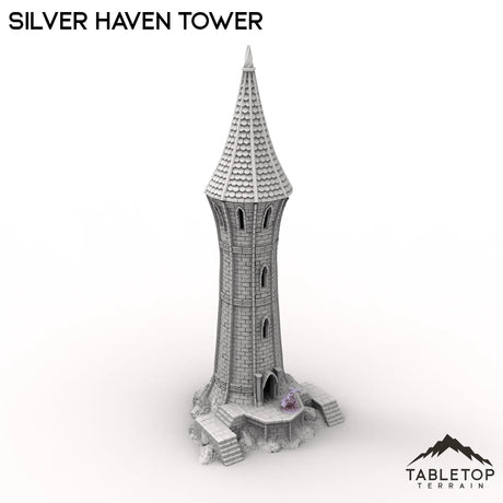 Tabletop Terrain Building Silver Haven Tower