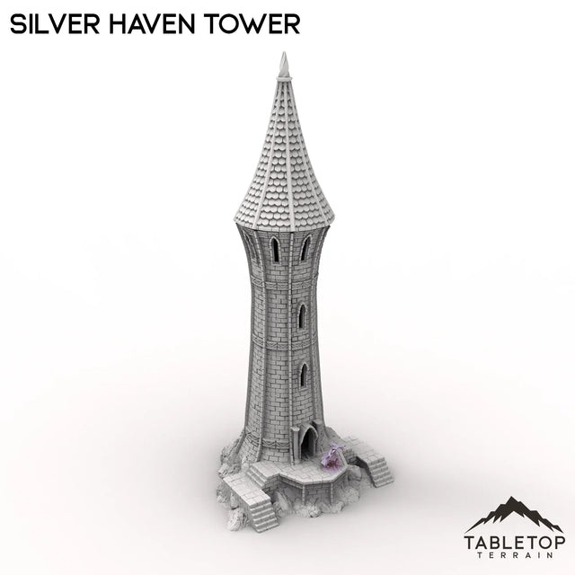 Tabletop Terrain Building Silver Haven Tower