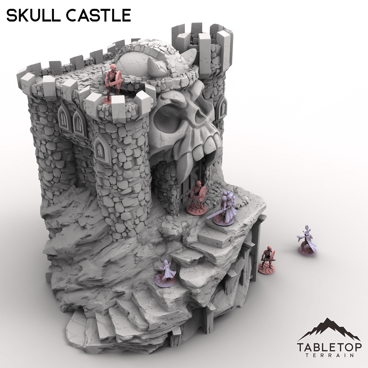 Tabletop Terrain Building Skull Castle