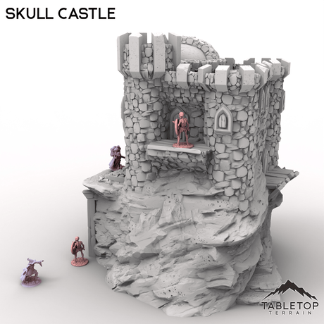 Tabletop Terrain Building Skull Castle