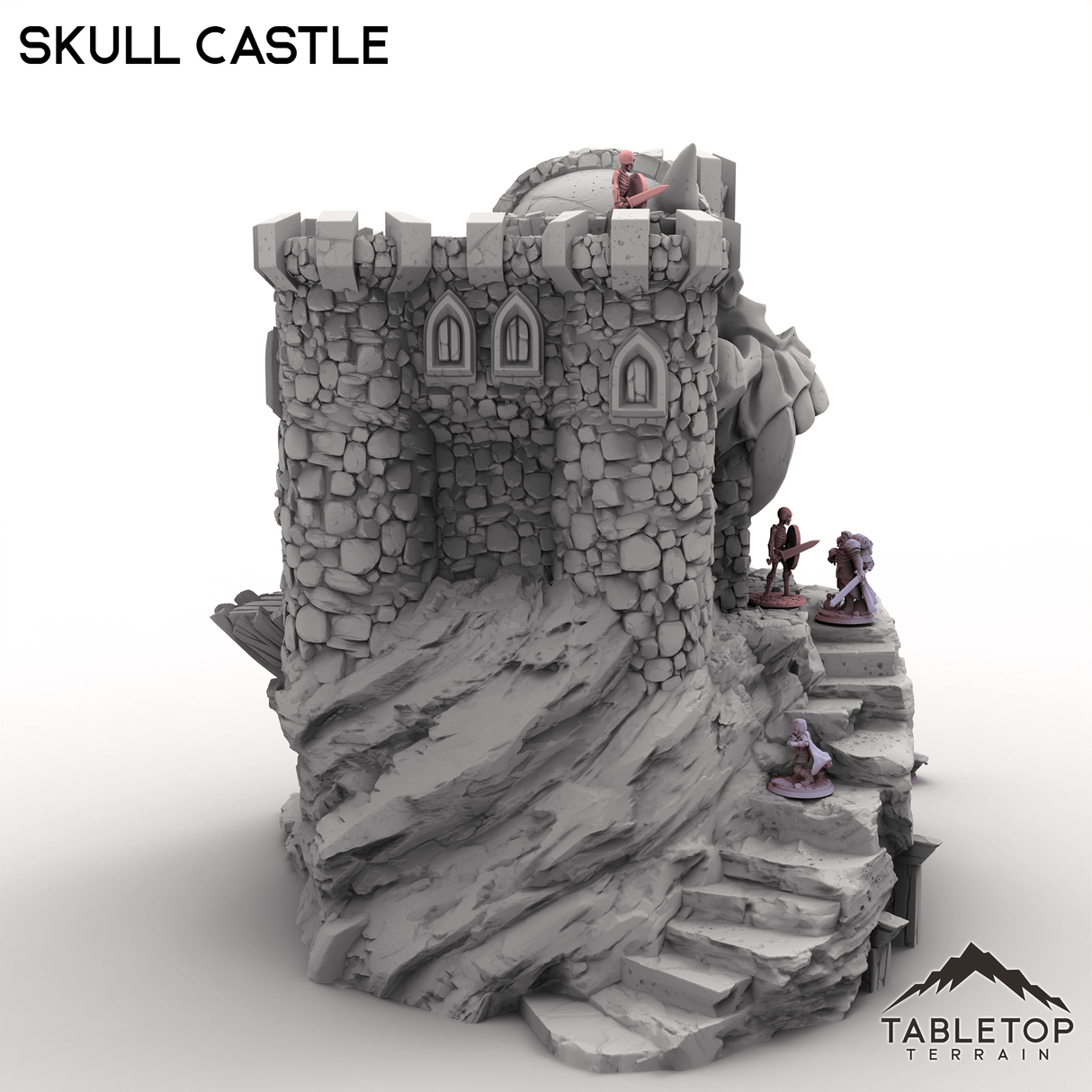 Tabletop Terrain Building Skull Castle