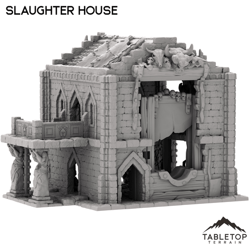 Tabletop Terrain Building Slaughter House - Kingdom of Azragor