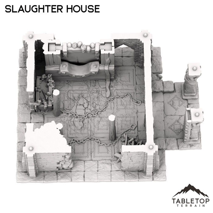 Tabletop Terrain Building Slaughter House - Kingdom of Azragor