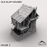 Tabletop Terrain Building Slum House 3 / 32mm Old Slum Houses