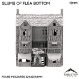 Tabletop Terrain Building Slums of Flea Bottom - Country & King - Fantasy Historical Building