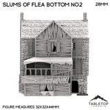 Tabletop Terrain Building Slums of Flea Bottom No.2 - Country & King - Fantasy Historical Building