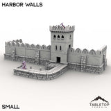 Tabletop Terrain Building Small / 32mm Harbor Walls