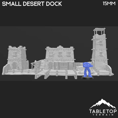 Tabletop Terrain Building Small Desert Dock
