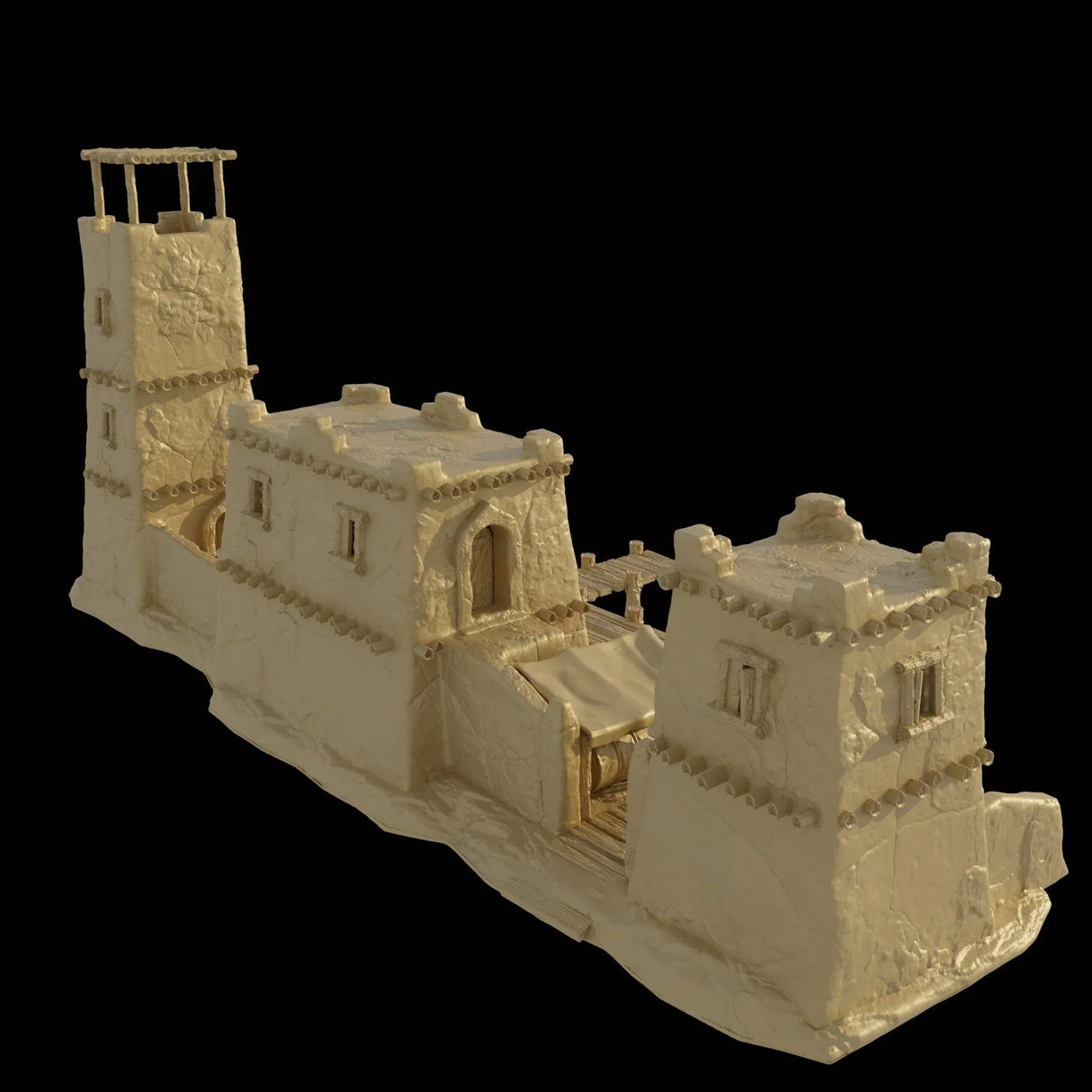Tabletop Terrain Building Small Desert Dock