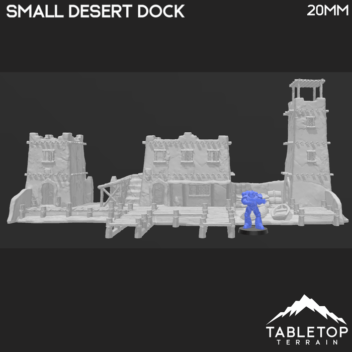 Tabletop Terrain Building Small Desert Dock