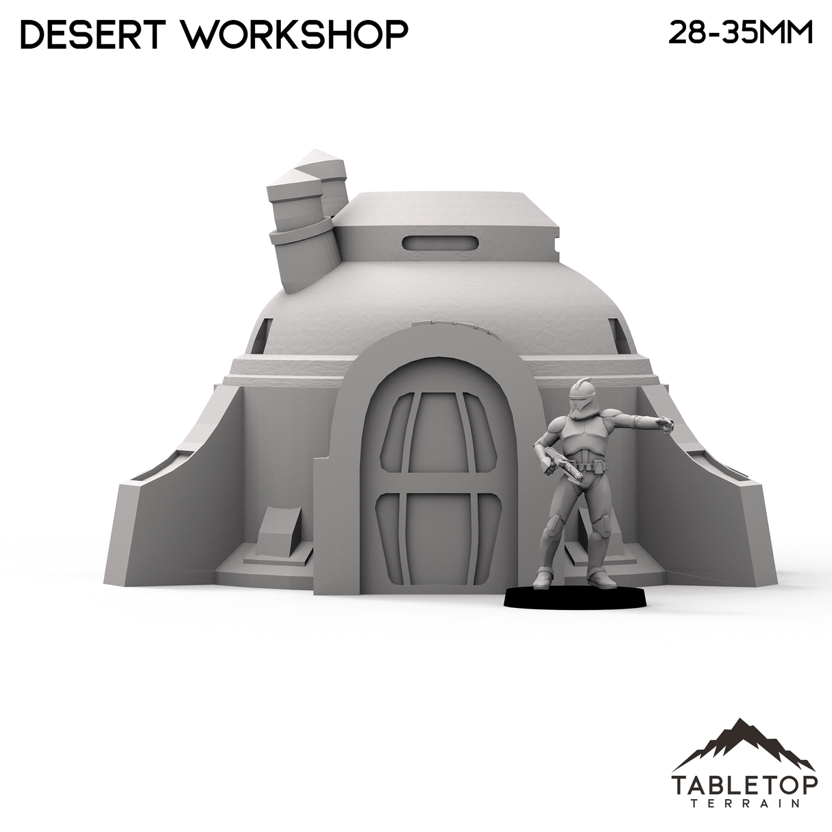 Tabletop Terrain Building Small Desert Workshop