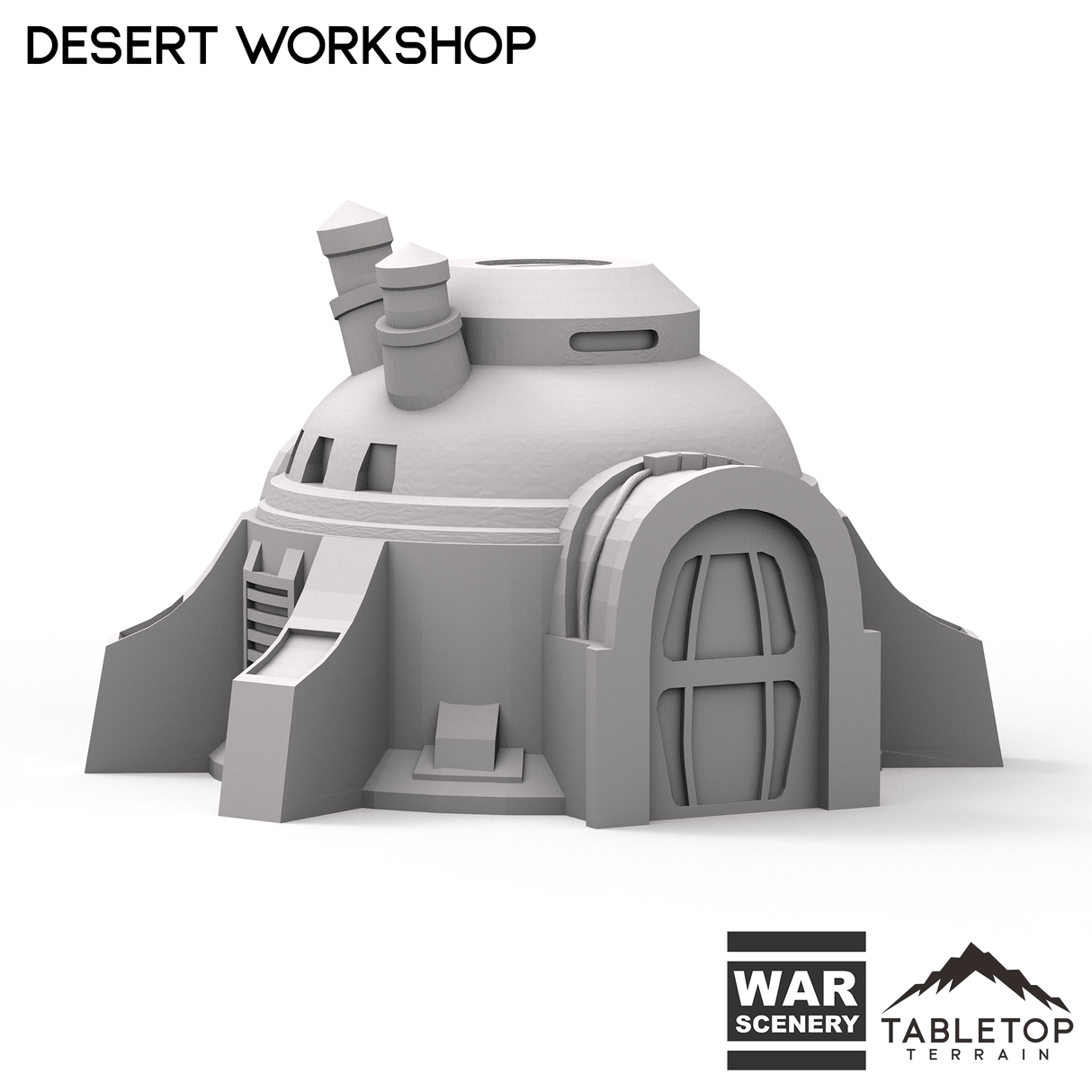 Tabletop Terrain Building Small Desert Workshop