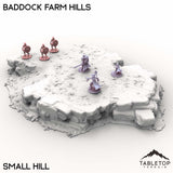 Tabletop Terrain Building Small Hill / 32mm Baddock Farm Hills