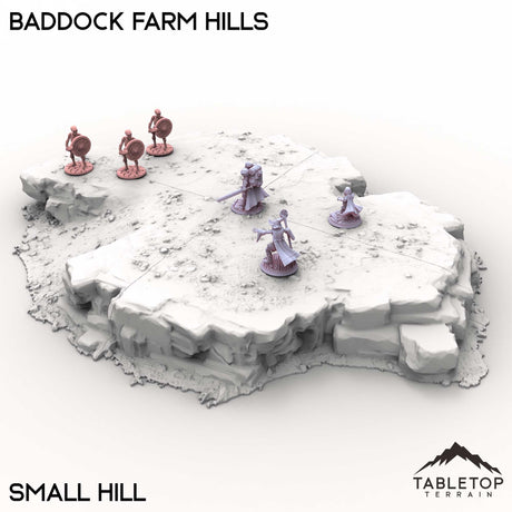 Tabletop Terrain Building Small Hill / 32mm Baddock Farm Hills