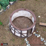 Tabletop Terrain Building Small Round House - Country & King - Fantasy Historical Building