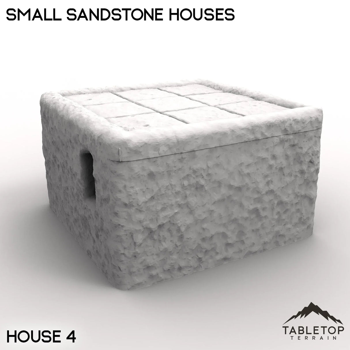 Tabletop Terrain Building Small Sandstone Houses
