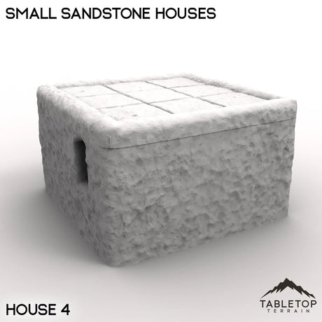 Tabletop Terrain Building Small Sandstone Houses