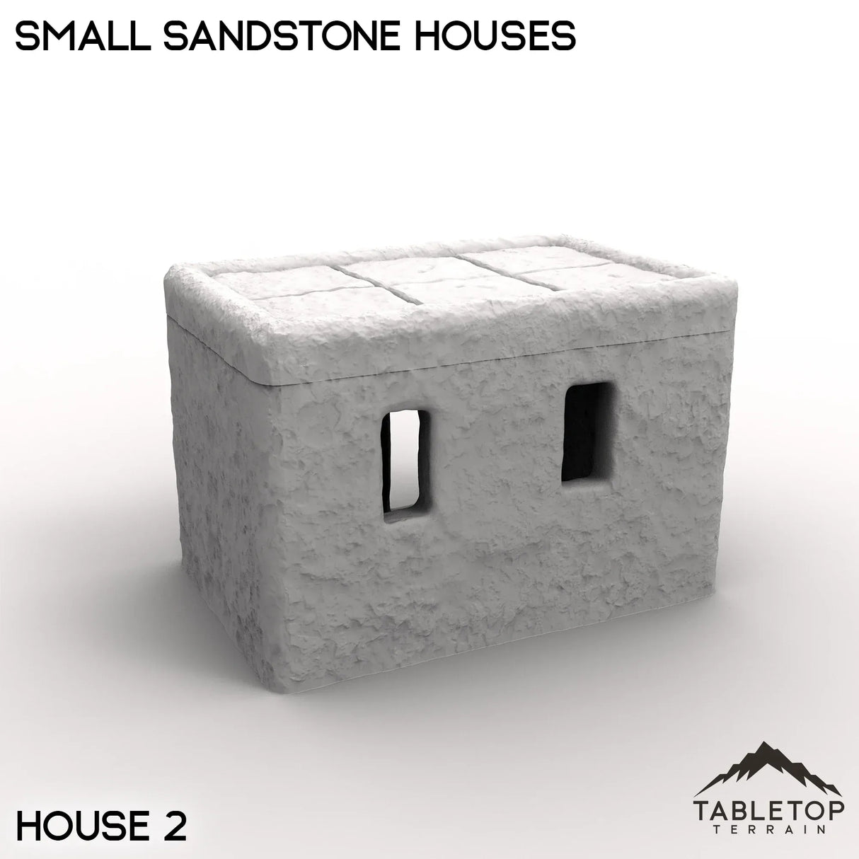 Tabletop Terrain Building Small Sandstone Houses
