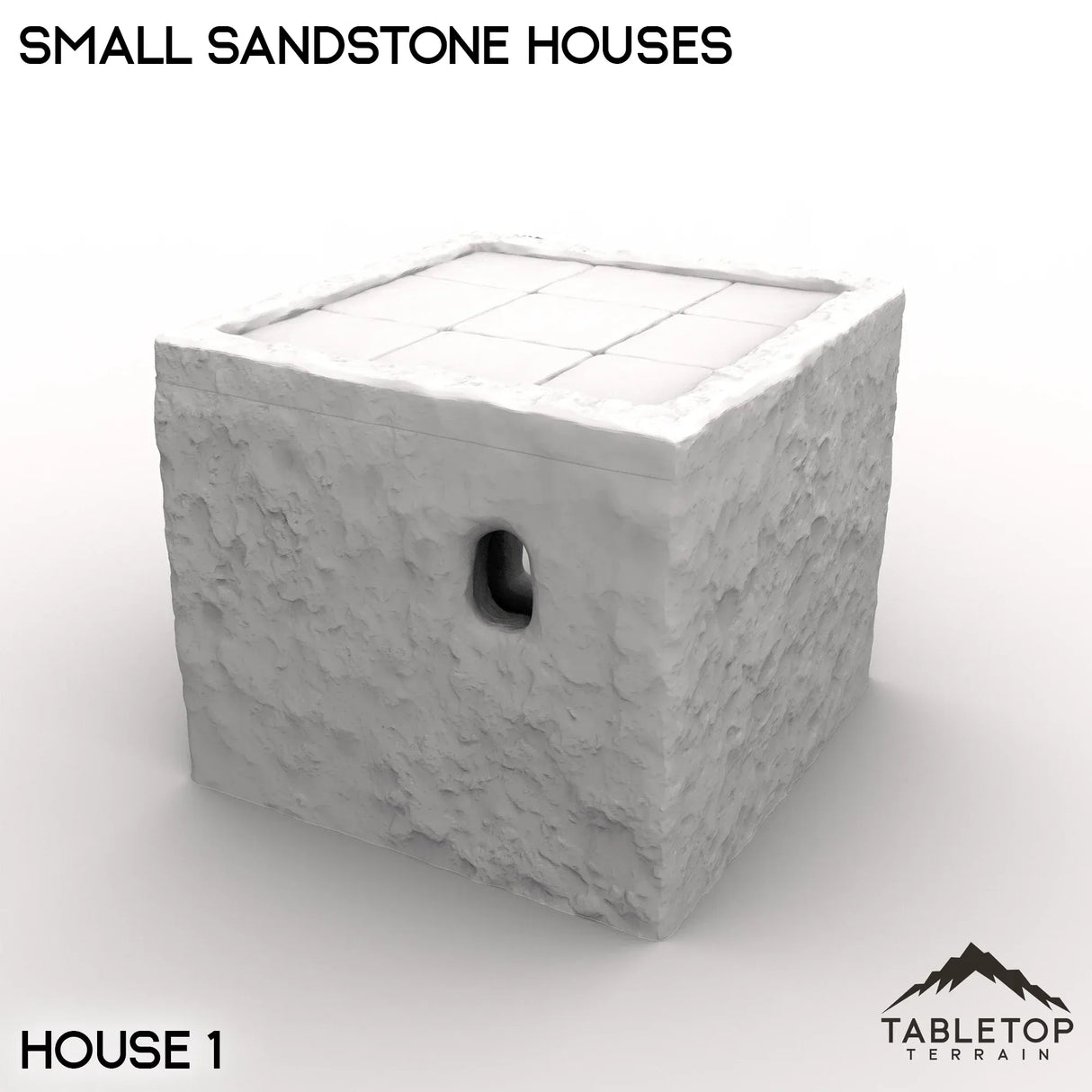 Tabletop Terrain Building Small Sandstone Houses