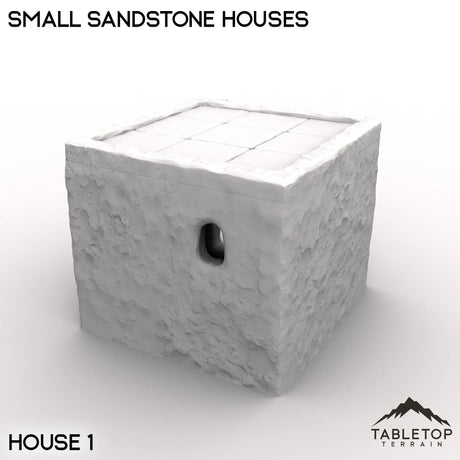 Tabletop Terrain Building Small Sandstone Houses