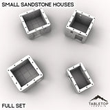 Tabletop Terrain Building Small Sandstone Houses