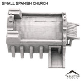 Tabletop Terrain Building Small Spanish Church - Old Wild Western Rush