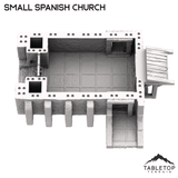 Tabletop Terrain Building Small Spanish Church - Old Wild Western Rush