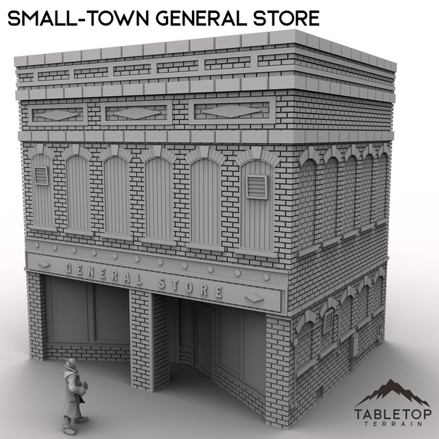 Tabletop Terrain Building Small-Town General Store