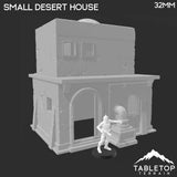 Tabletop Terrain Building Small Two Story Desert House - Star Wars Legion Building
