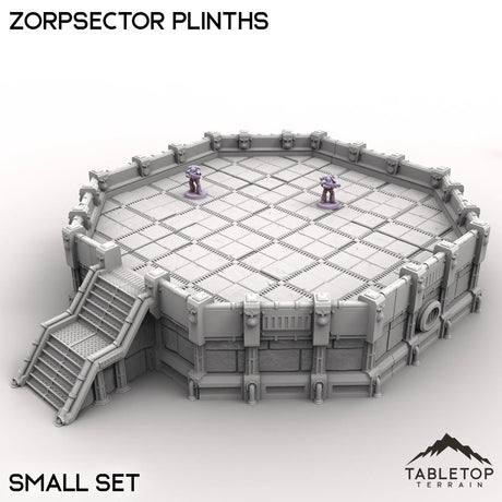 Tabletop Terrain Building Small Zorpsector Plinths