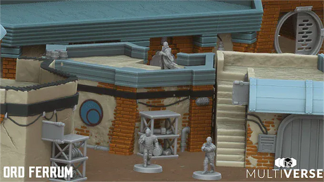 Tabletop Terrain Building Smelter - Ord Ferrum