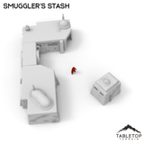 Tabletop Terrain Building Smuggler's Stash Modular Hideout