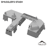 Tabletop Terrain Building Smuggler's Stash Modular Hideout