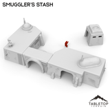 Tabletop Terrain Building Smuggler's Stash Modular Hideout