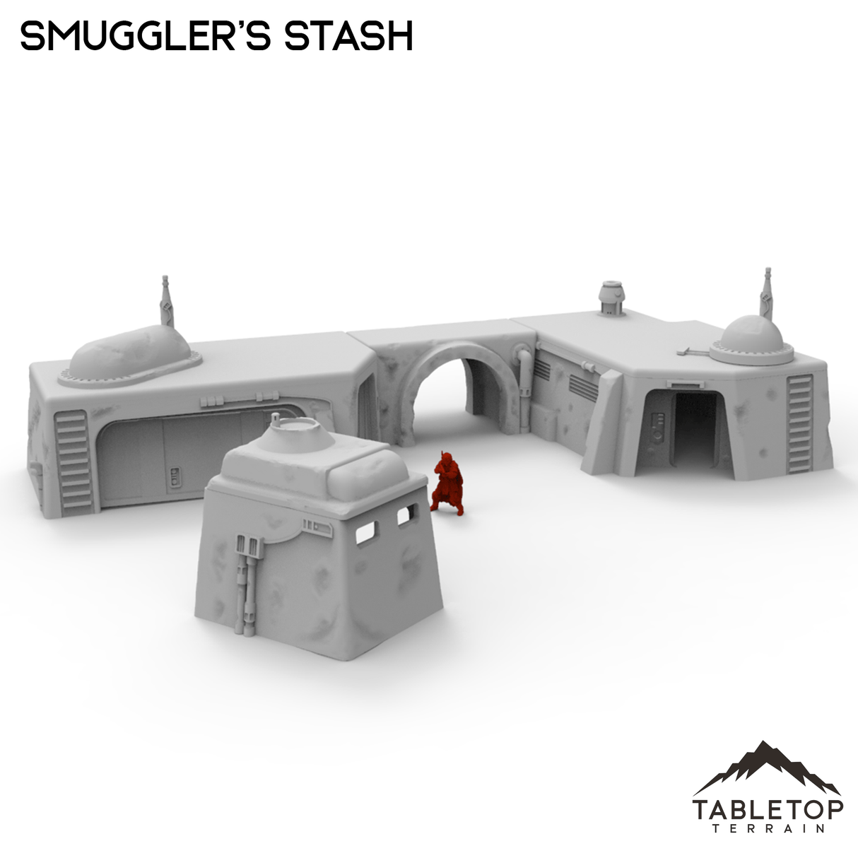 Tabletop Terrain Building Smuggler's Stash Modular Hideout