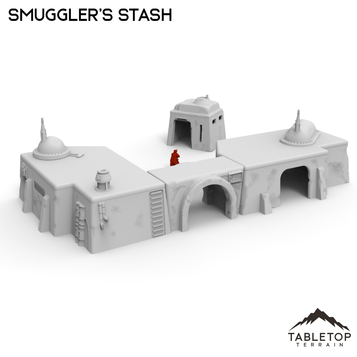 Tabletop Terrain Building Smuggler's Stash Modular Hideout