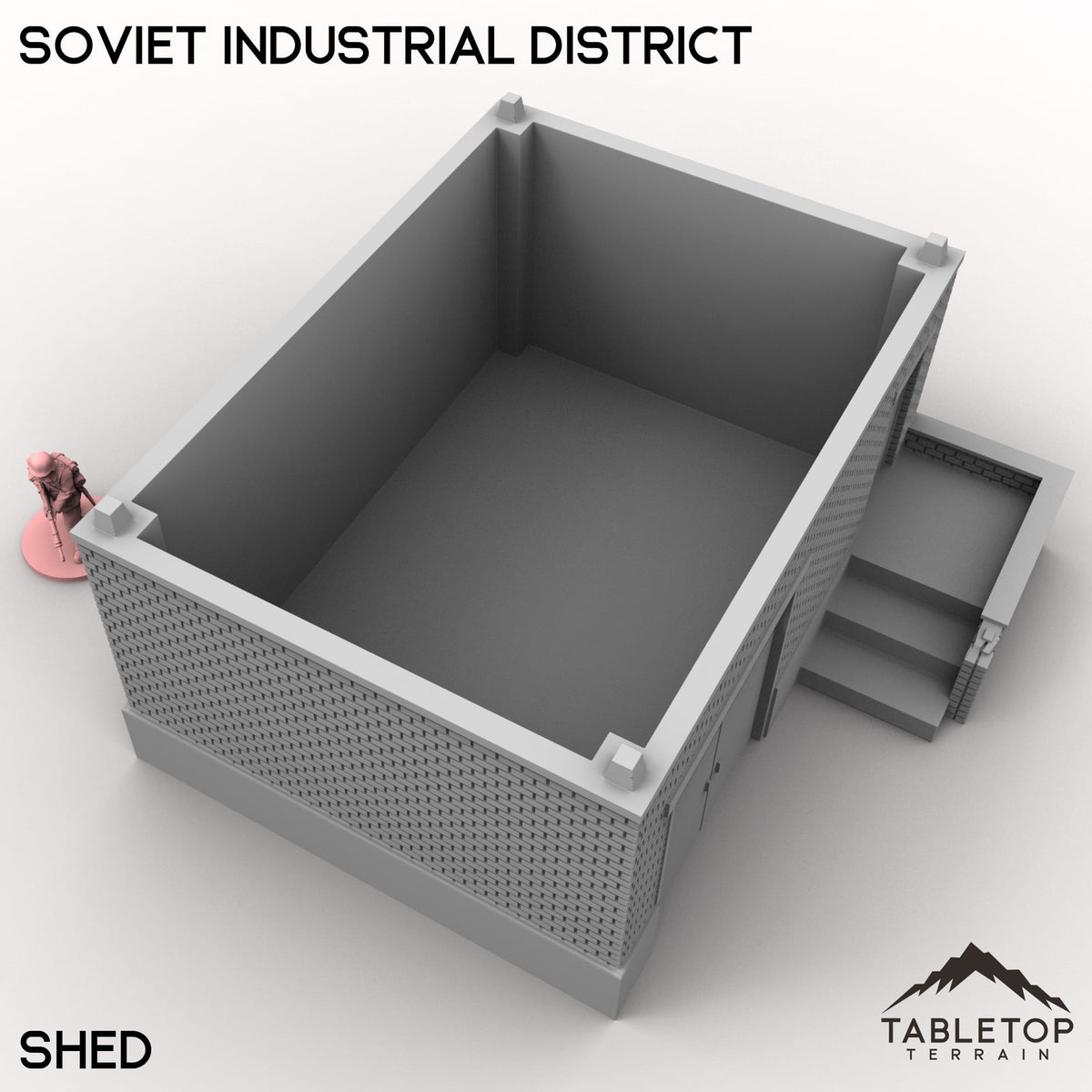 Tabletop Terrain Building Soviet Industrial District