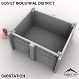 Tabletop Terrain Building Soviet Industrial District