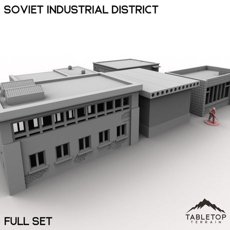 Tabletop Terrain Building Soviet Industrial District