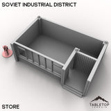 Tabletop Terrain Building Soviet Industrial District